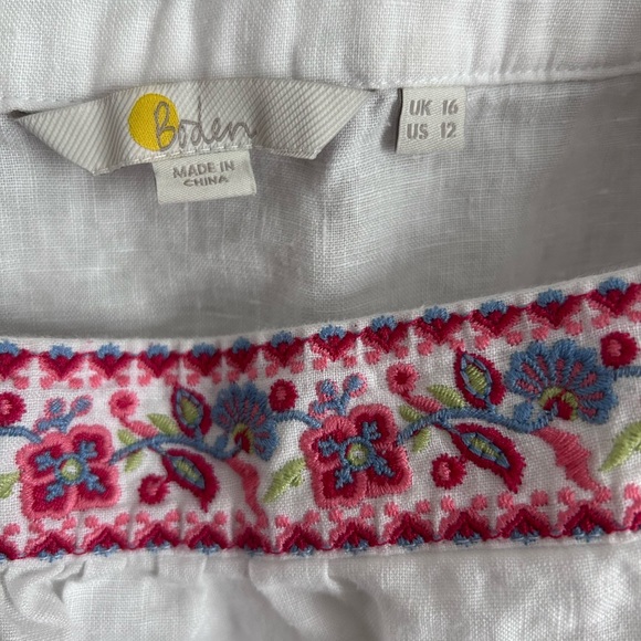 Boden linen peasant top - Picture 3 of 4